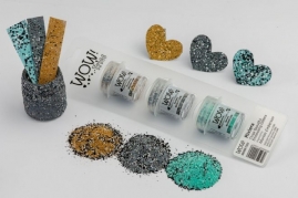 Wow Embossing Pulver Kit -Trio Riviera